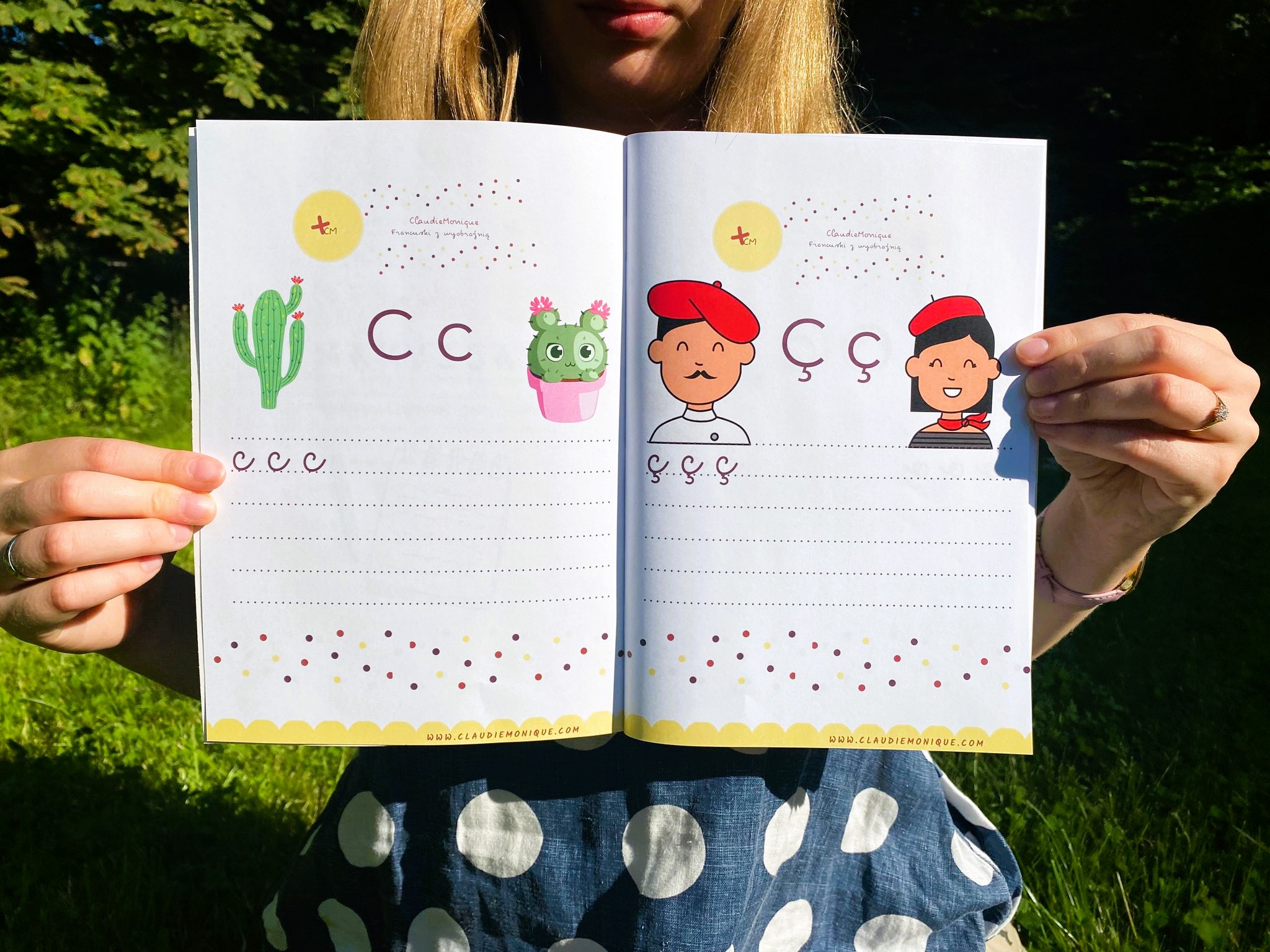 zeszyt ćwiczeń francuski literki