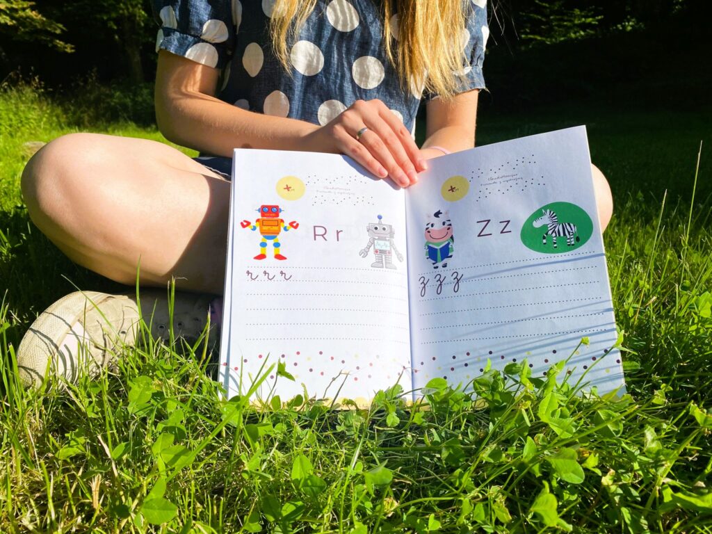 zeszyt ćwiczeń francuski literki