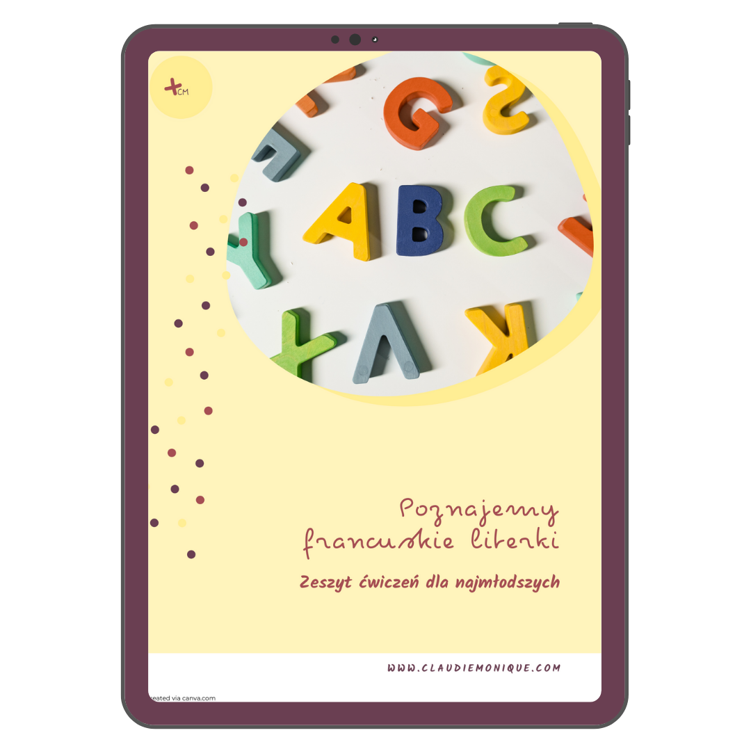 Zeszyt ćwiczeń PDF | Poznajemy francuskie literki