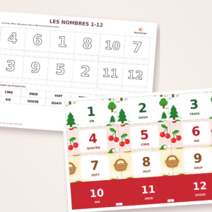 Un, deux, trois 🇫🇷 | Karty pracy z piosenką dla nauczycieli i rodziców